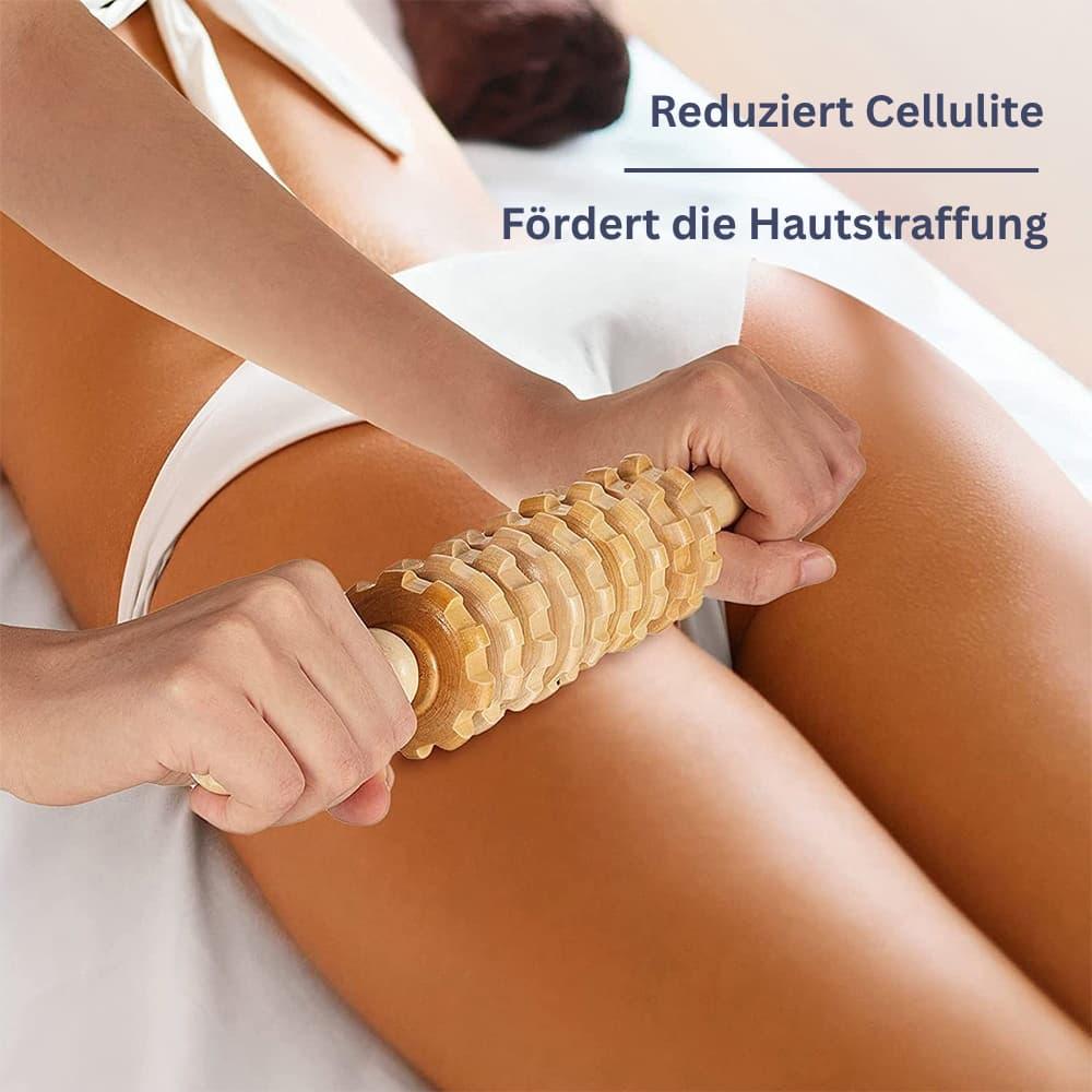 VitaWood – Cellulite Roller voor Lymfestroom en Versteviging