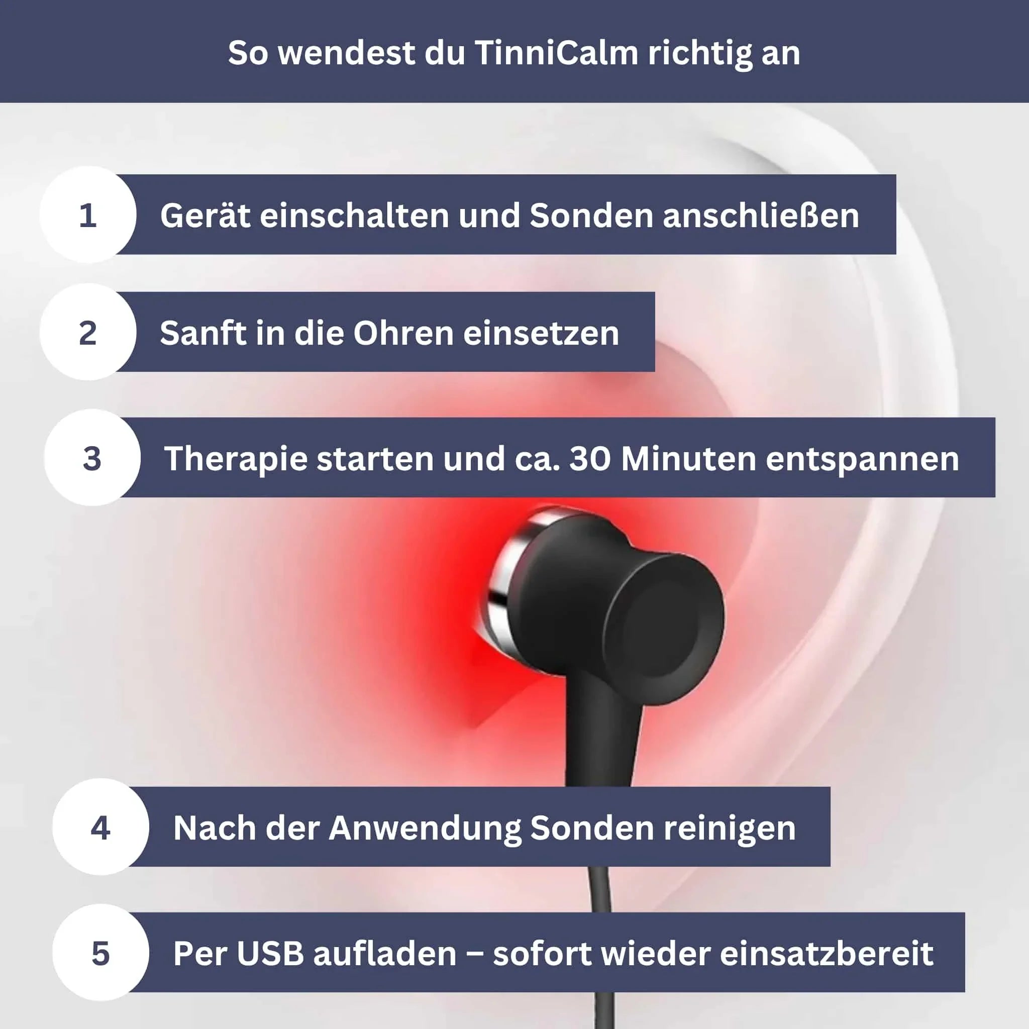 TinniCalm – Professionele tinnitusverlichting