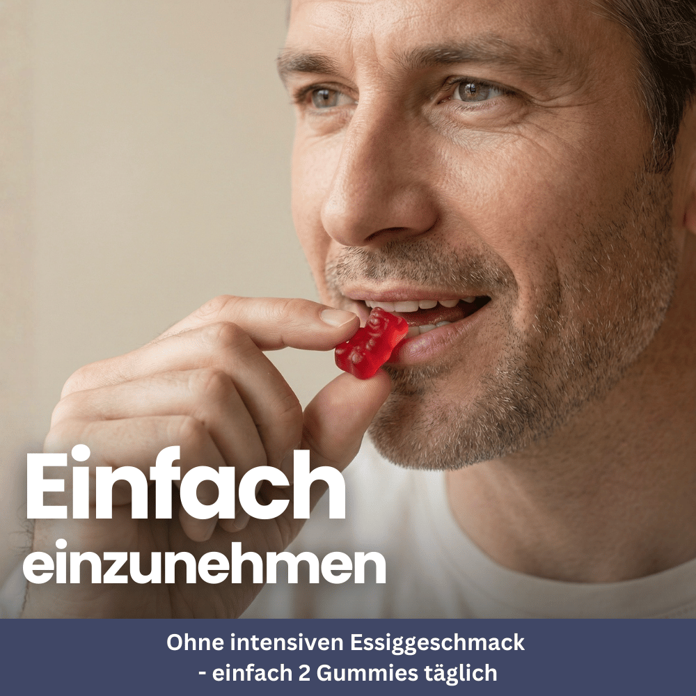 Apfelessig Gummies - Unterstützung von Verdauung & Gewichtskontrolle