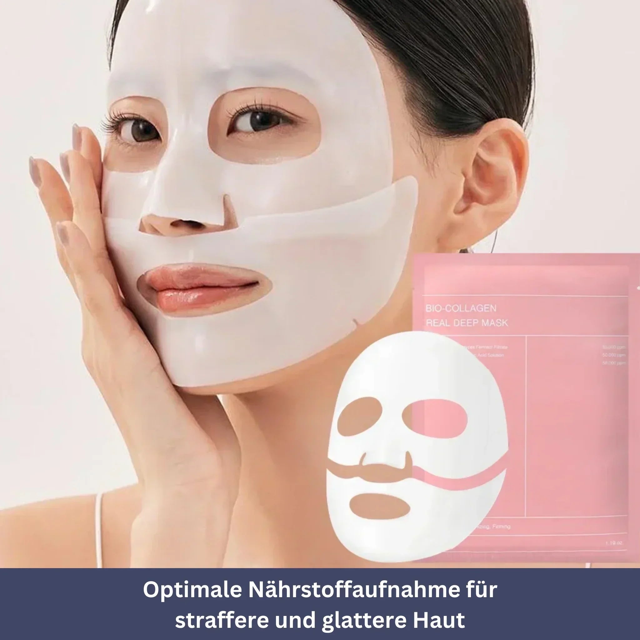 Bio Kollagen Gesichtsmaske