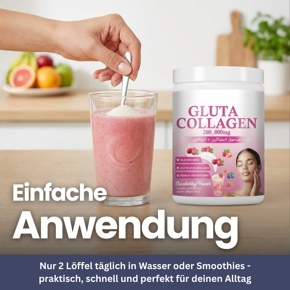 Glutathion & Collageen Poeder – Beauty Drink voor Vrouwen