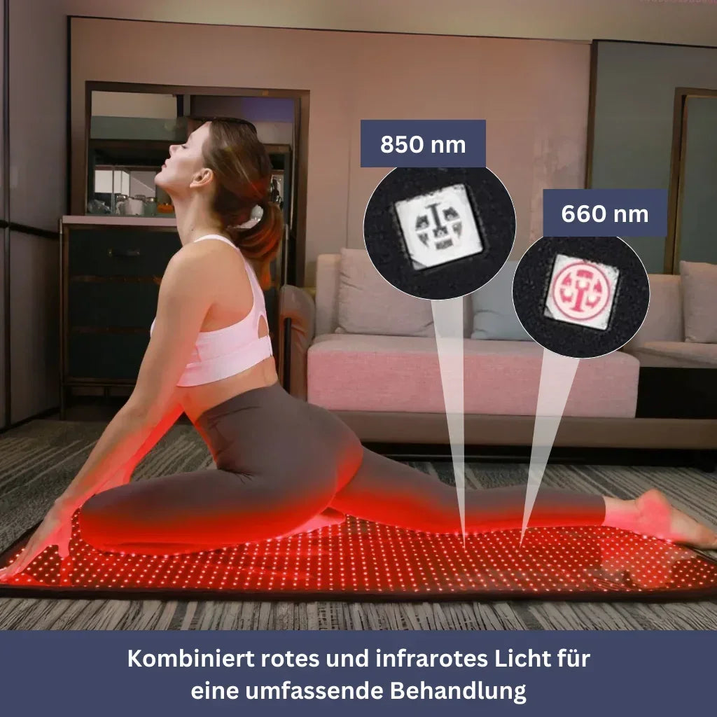 InfraHeal Red Light Therapy Mat