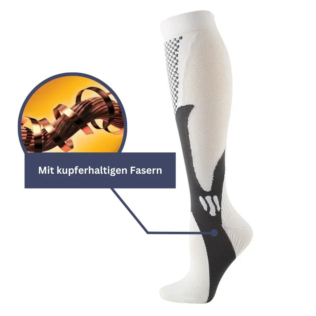 Compressiekousen voor Pijnvrije Benen