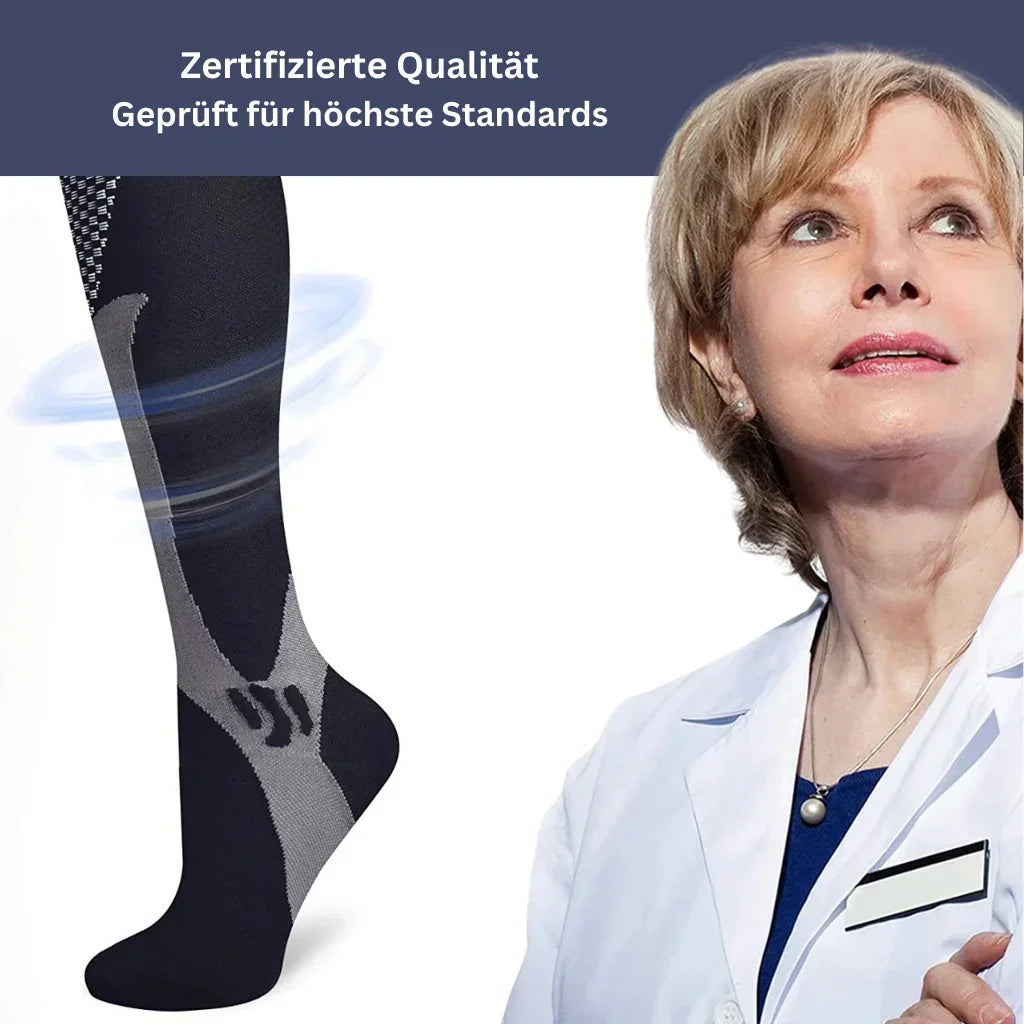 Compressiekousen voor Pijnvrije Benen