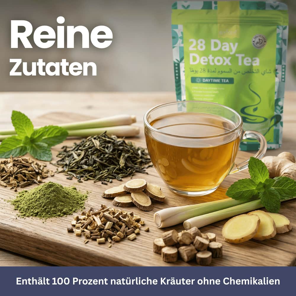 Herbal Tea Blend with Green Tea, Ginger & Lemongrass