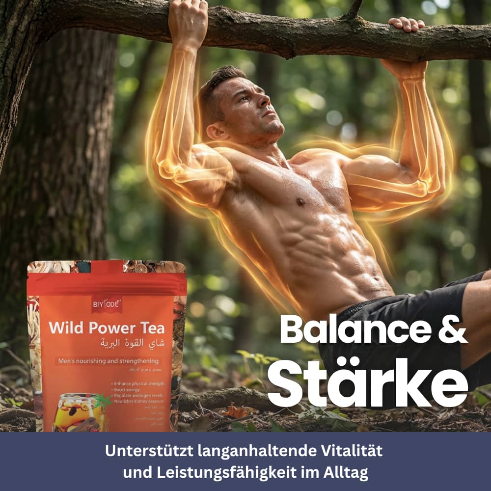 Kräutertee mit Ginseng & Maca