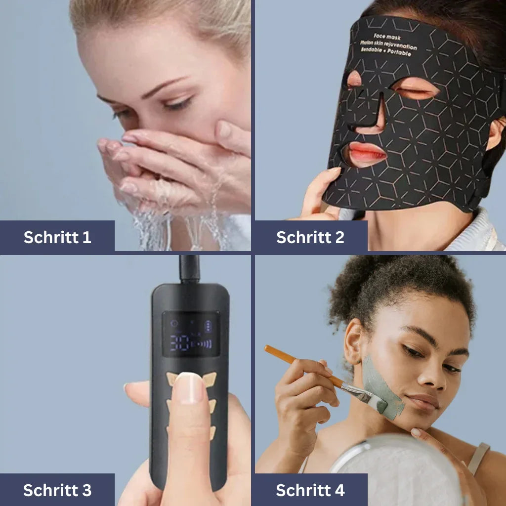 LED-Lichttherapiemasker DermaBright