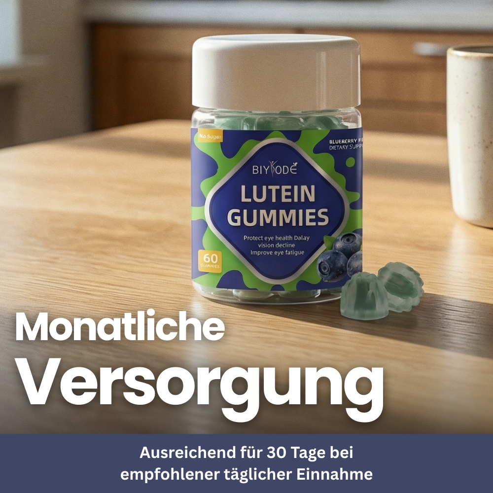 Luteïne Gummies voor de ogen