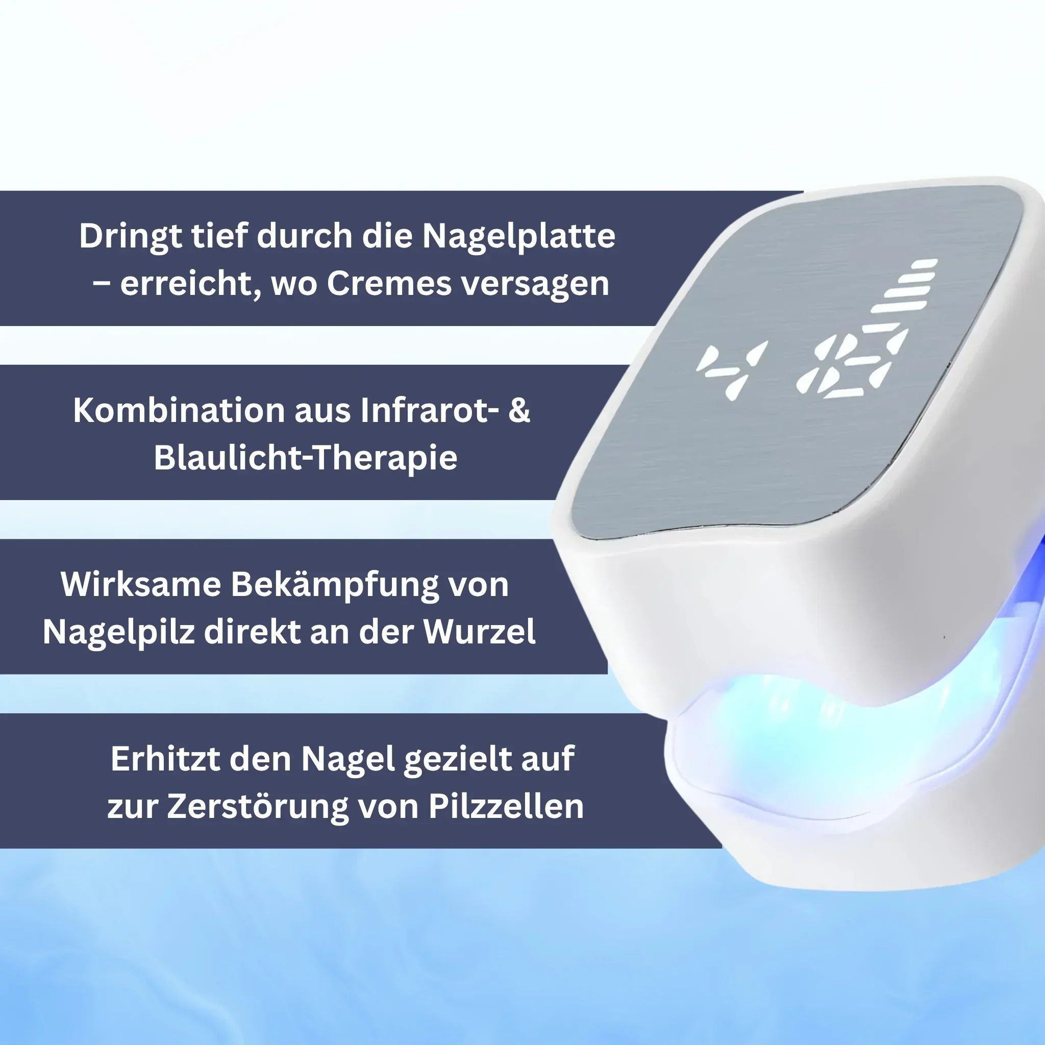 NailClear – Laserapparaat tegen Kalknagel