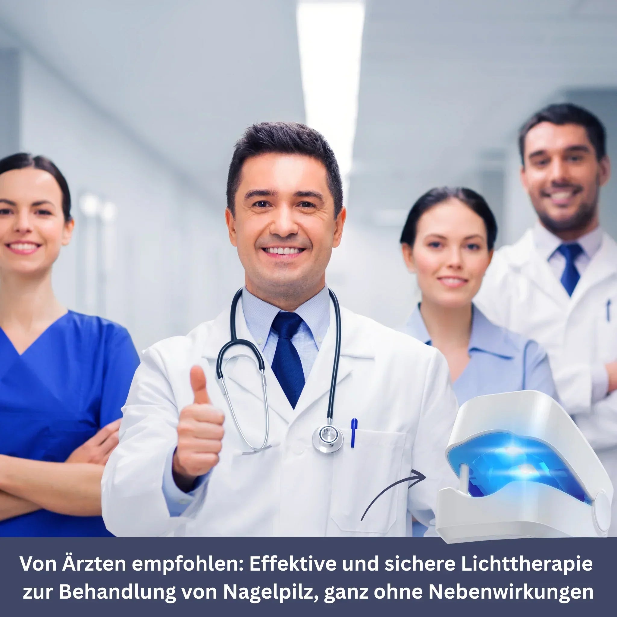 NailClear – Laserapparaat tegen Kalknagel
