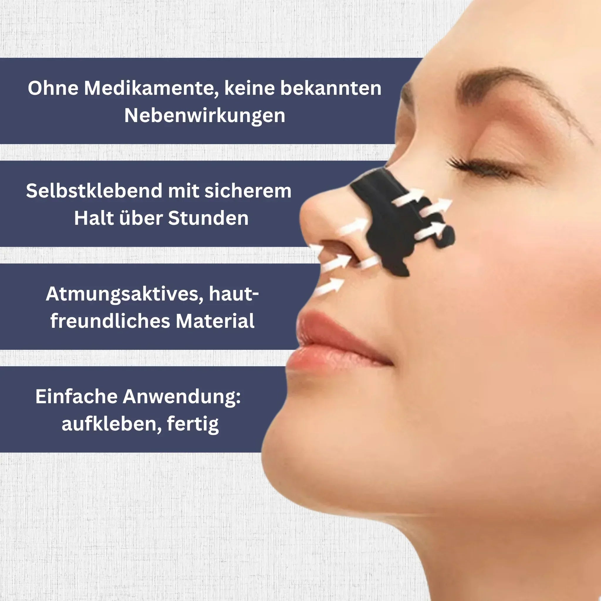 Nasal-Tapes voor Ademhalingsverbetering