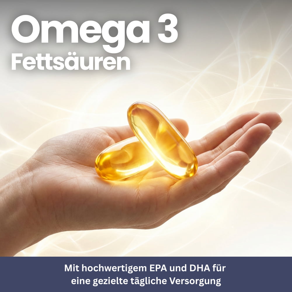 Omega-3 Fischöl Softgel-Kapseln