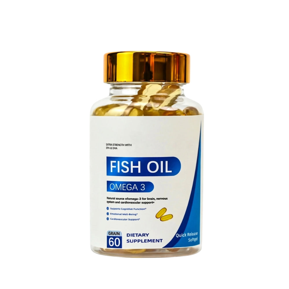 Omega-3 Fischöl Softgel-Kapseln