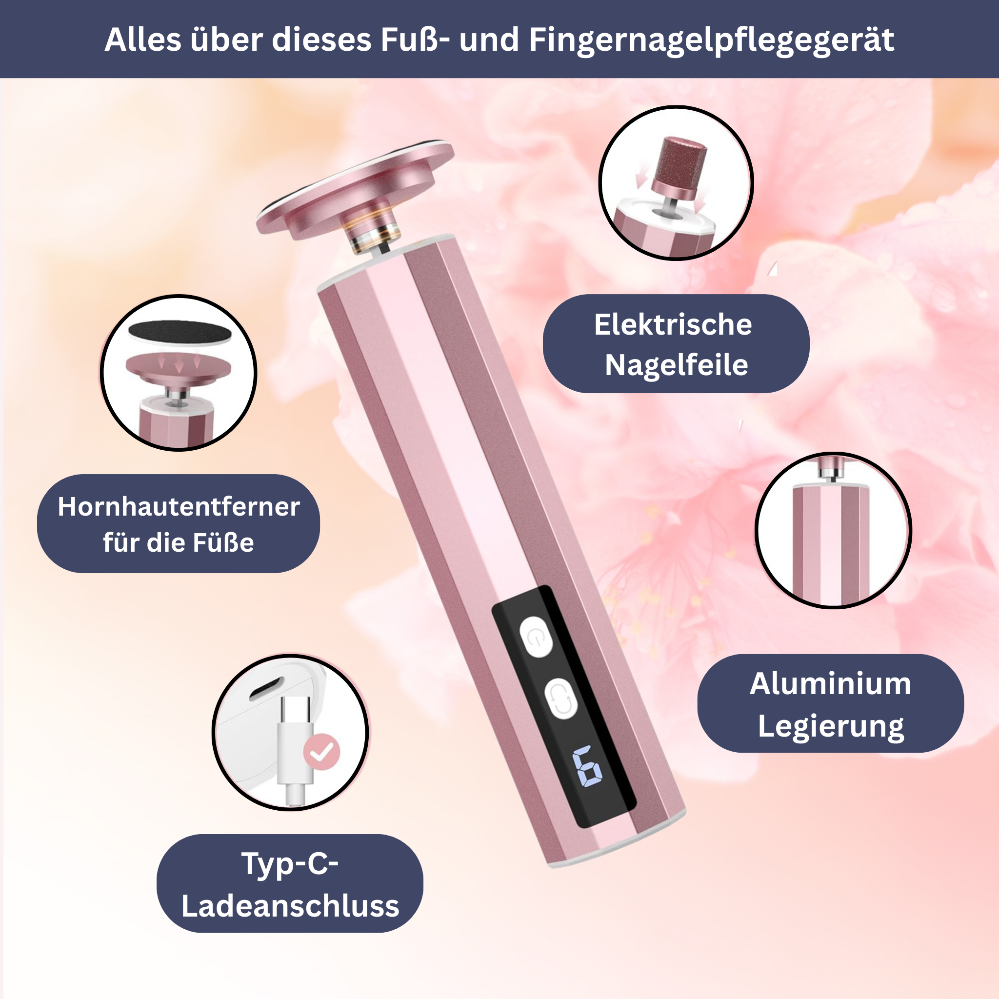 SamtFuß Pro – Elektrische eeltverwijderaar