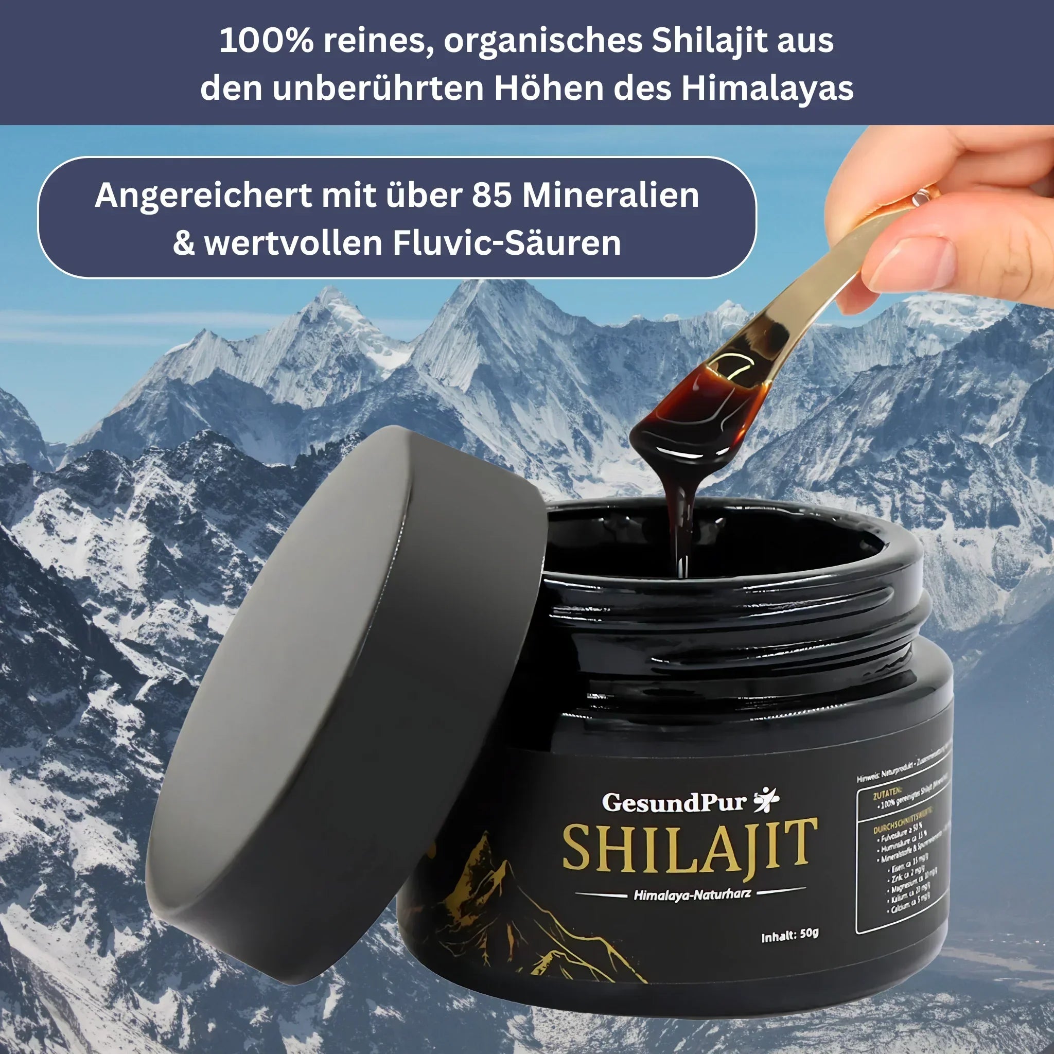 Shilajit - Das Original [Verdopplungs Aktion]