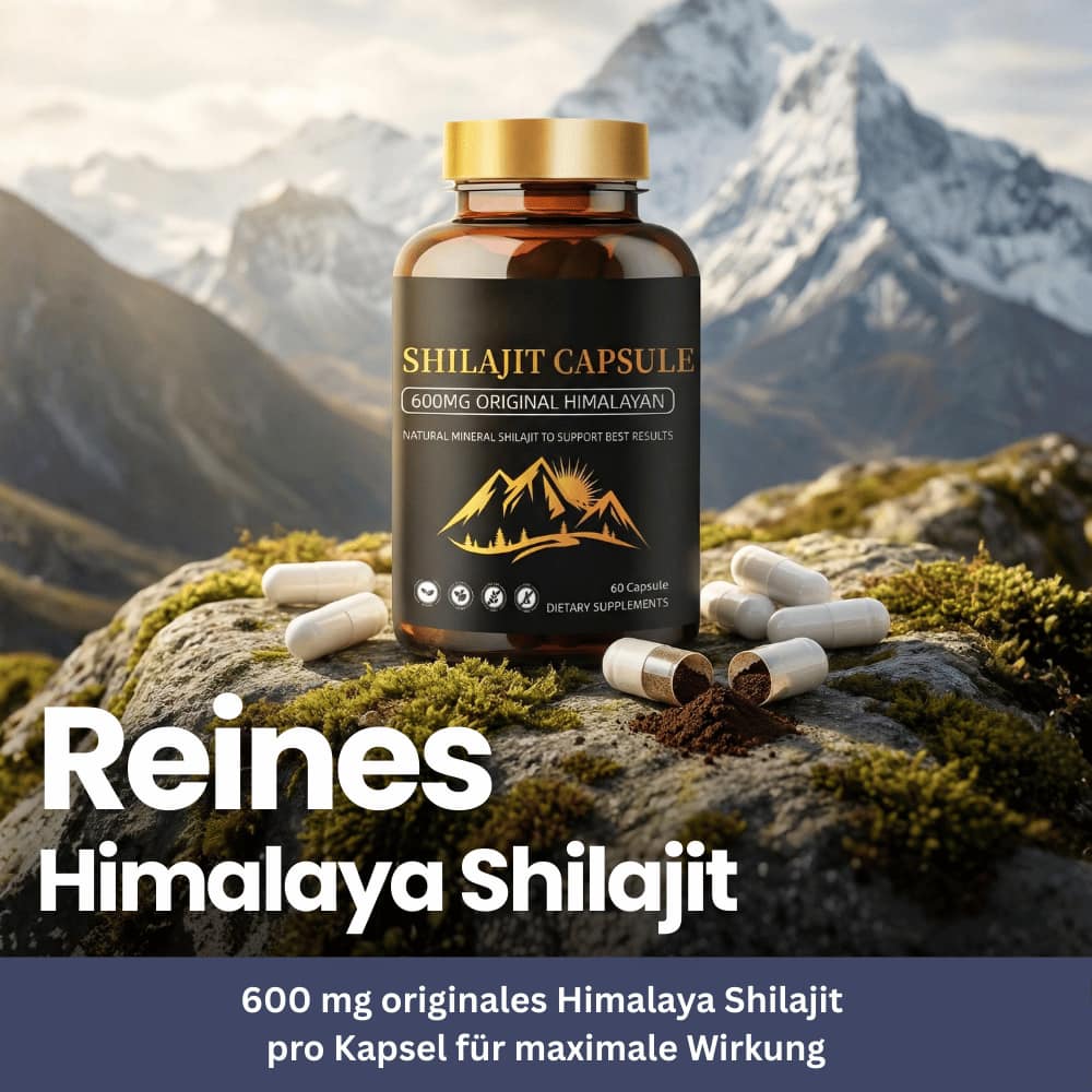 Shilajit Vital – Natürliche Mineralformel (Kapseln)