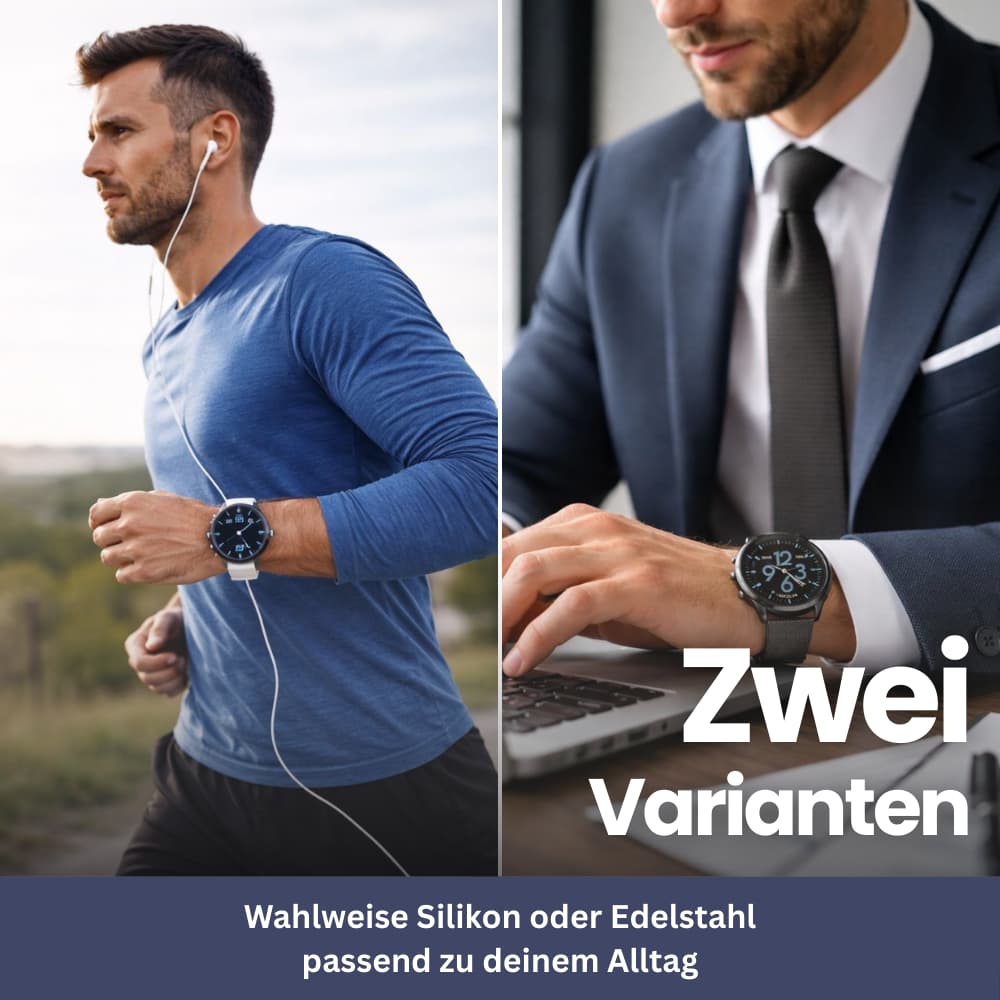 VitalPulse Watch 2.0 – Verwisselbare Horlogeband