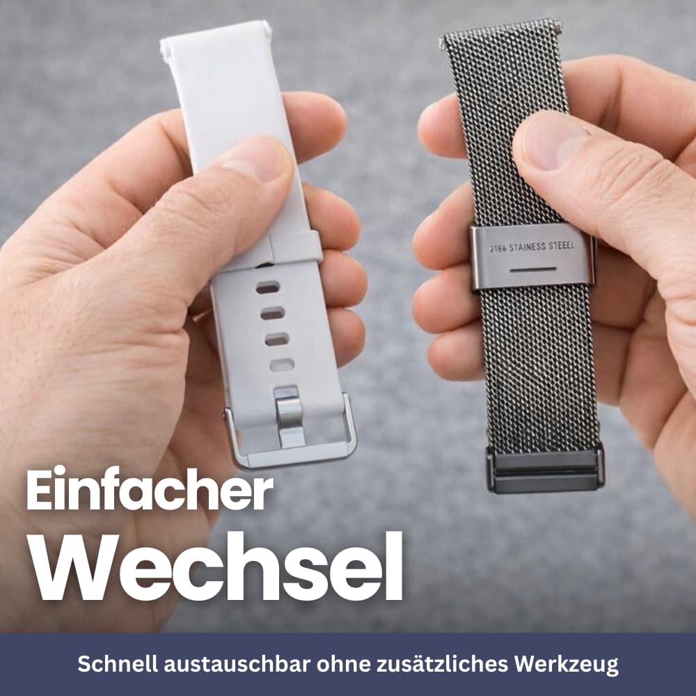 VitalPulse Watch 2.0 – Verwisselbare Horlogeband
