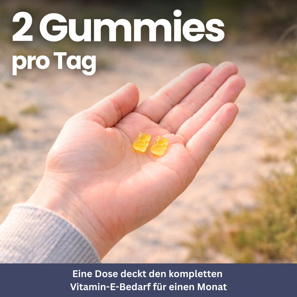 Vitamine E Gummies – Huidverzorging & celbescherming